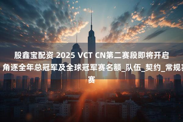 股鑫宝配资 2025 VCT CN第二赛段即将开启，角逐全年总冠军及全球冠军赛名额_队伍_契约_常规赛